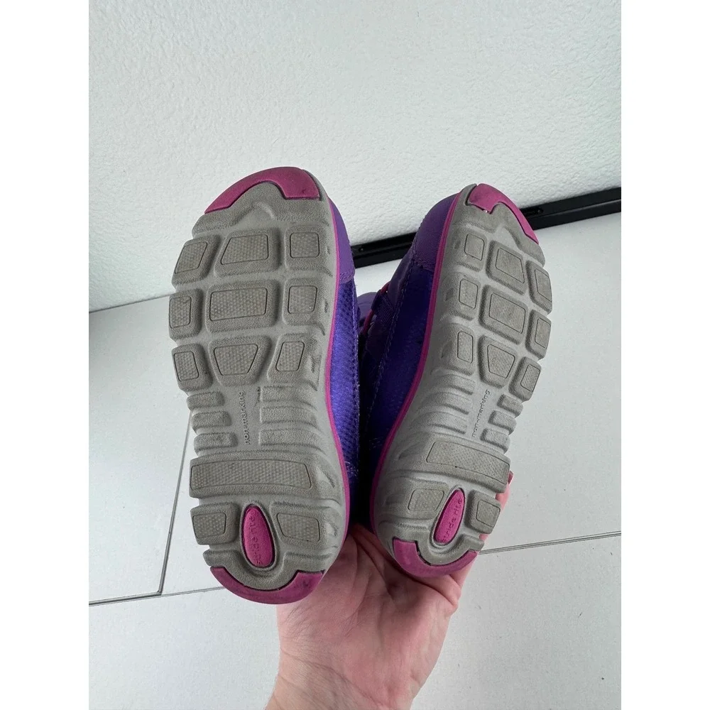 Stride Rite Girls M2P Sneaker Boot Purple‎ Pink 200 Gram Insulation 8 Waterproof